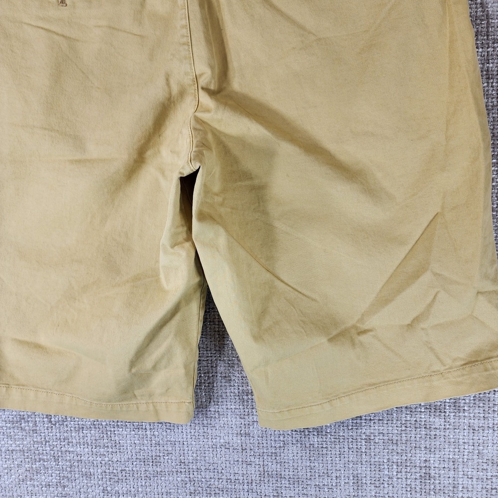 Gap Flex Cotton Chino Shorts Mens 33x12 Gold Casual Stretch Golf Comfort NWT - Picture 9 of 14